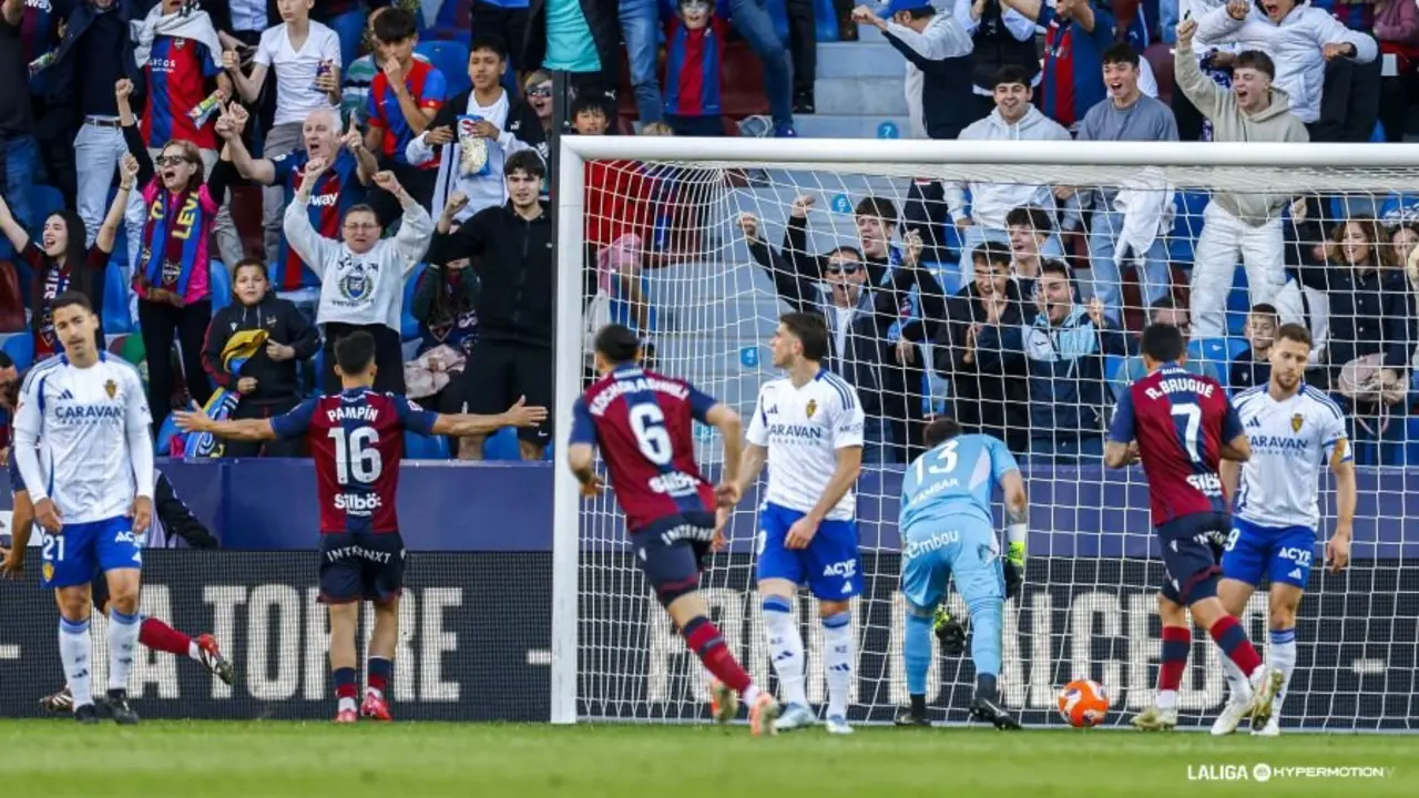 LEVANTE-REAL ZARAGOZA / LFP