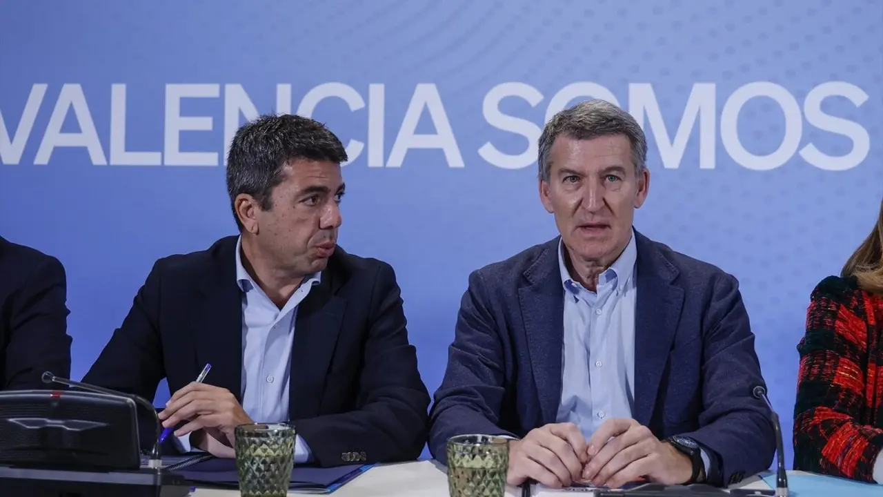 El PSOE pide el listado de llamadas entre Feij&oacute;o y Maz&oacute;n el d&iacute;a de la DANA