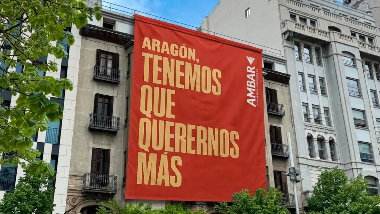 Campa&ntilde;a "Tenemos que querernos m&aacute;s", de Cervezas Ambar, por le D&iacute;a de Arag&oacute;n.