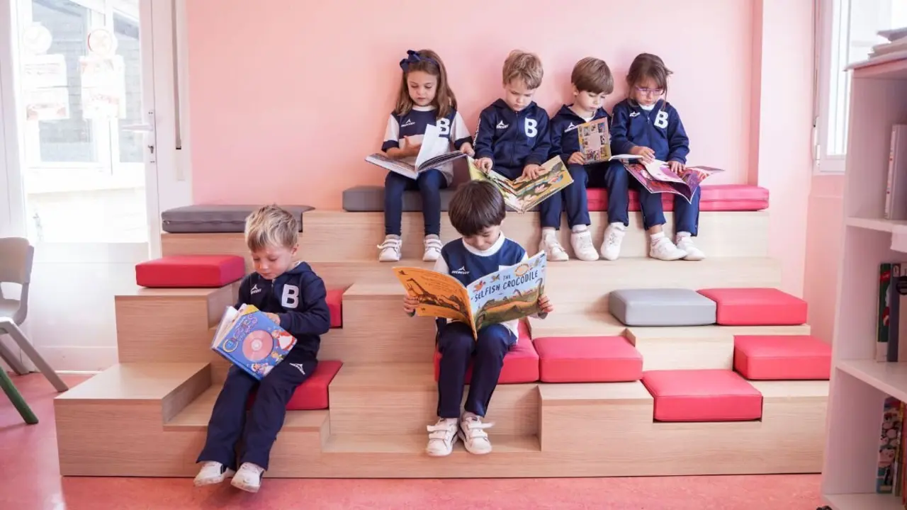 Alumnos de Infantil. / Colegio Brit&aacute;nico