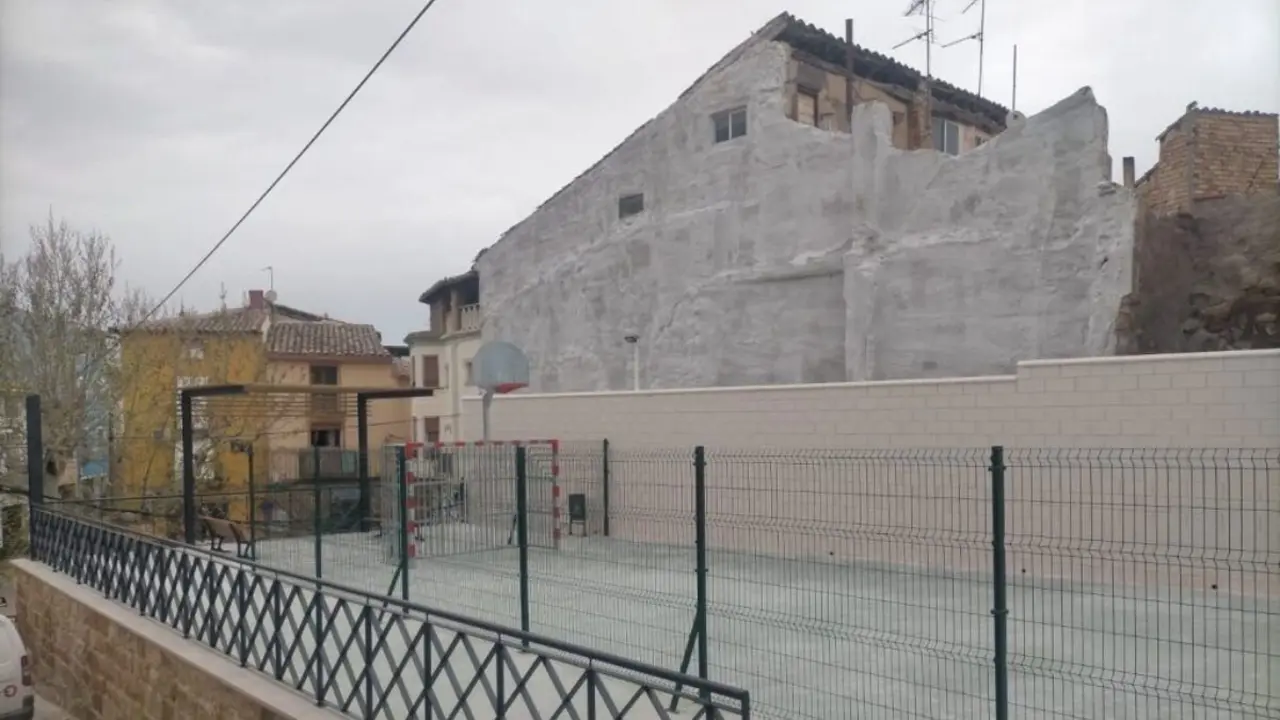 Nuevo espacio deportivo en el casco hist&oacute;rico de Caspe.