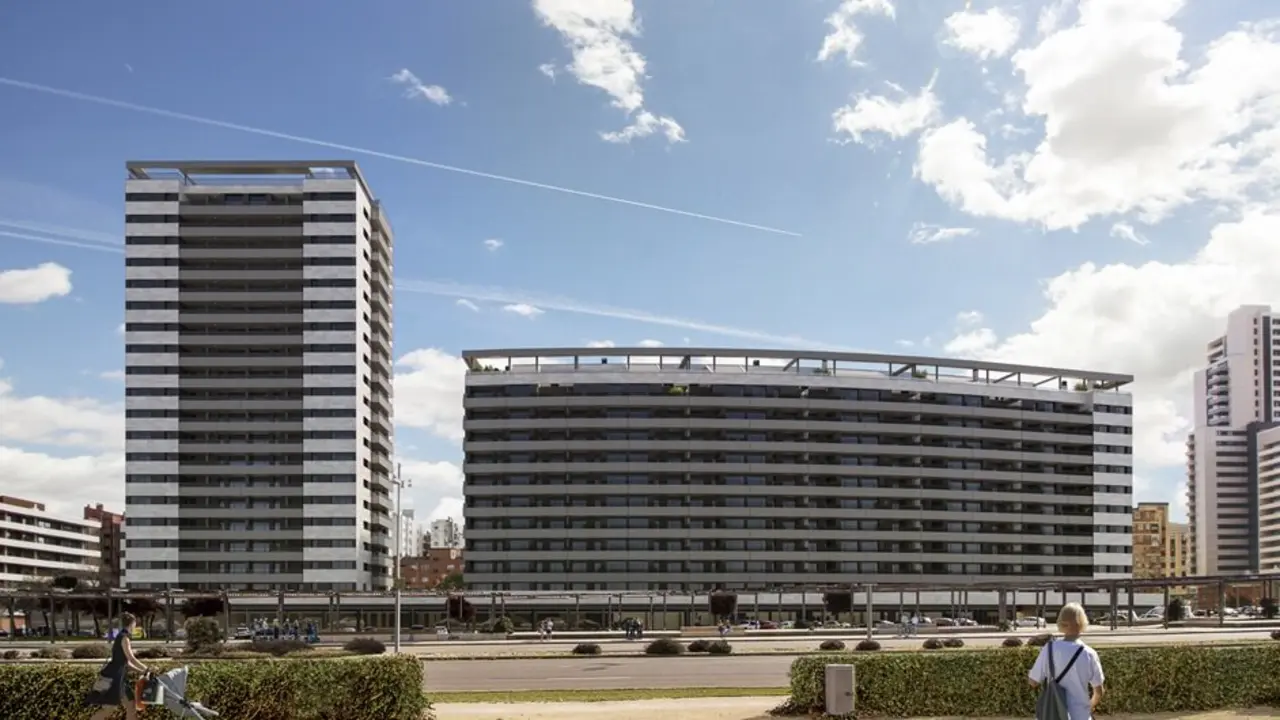 Adarve Residencial, proyecto de referencia en el barrio del AVE / Grupo Plaza 14