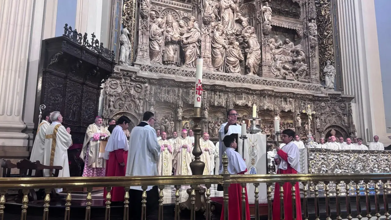 Celebraci&oacute;n de la misa. / Iglesias de Arag&oacute;n
