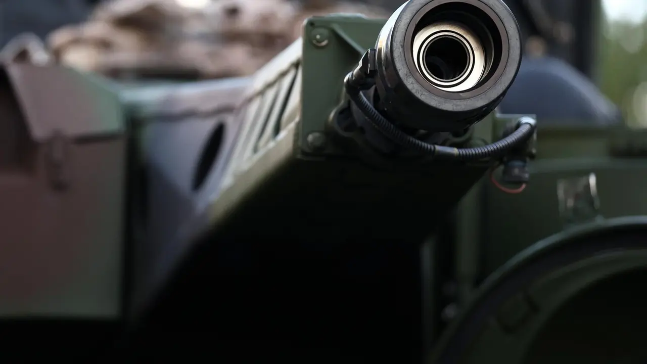 Un tanque de la Infanter&iacute;a de la Marina. / EP