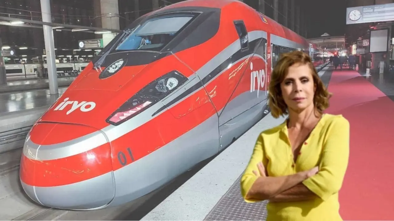 El mal rato de Agatha Ru&iacute;z de la Prada en Zaragoza atrapada por el apag&oacute;n