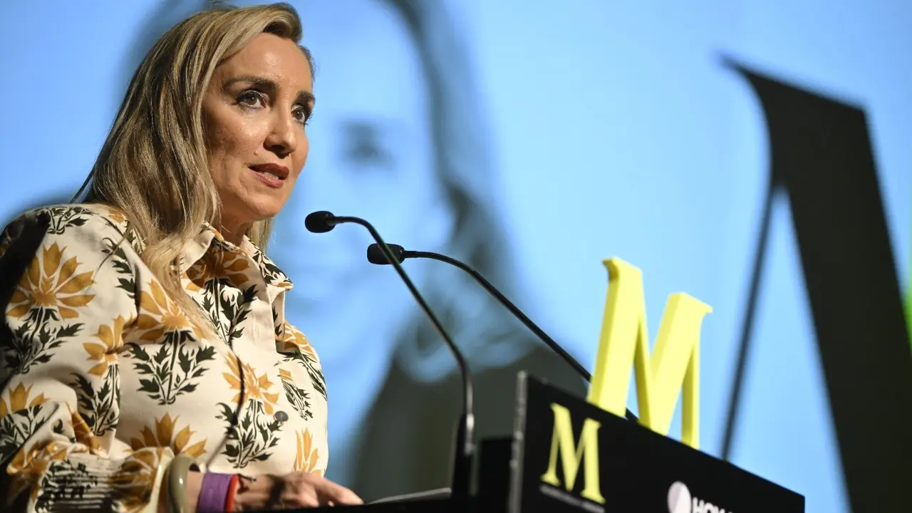Ana Robledo en la gala de los Premios Mujeres Influyentes de Arag&oacute;n. /Marcos Cebri&aacute;n para HOY ARAG&Oacute;N