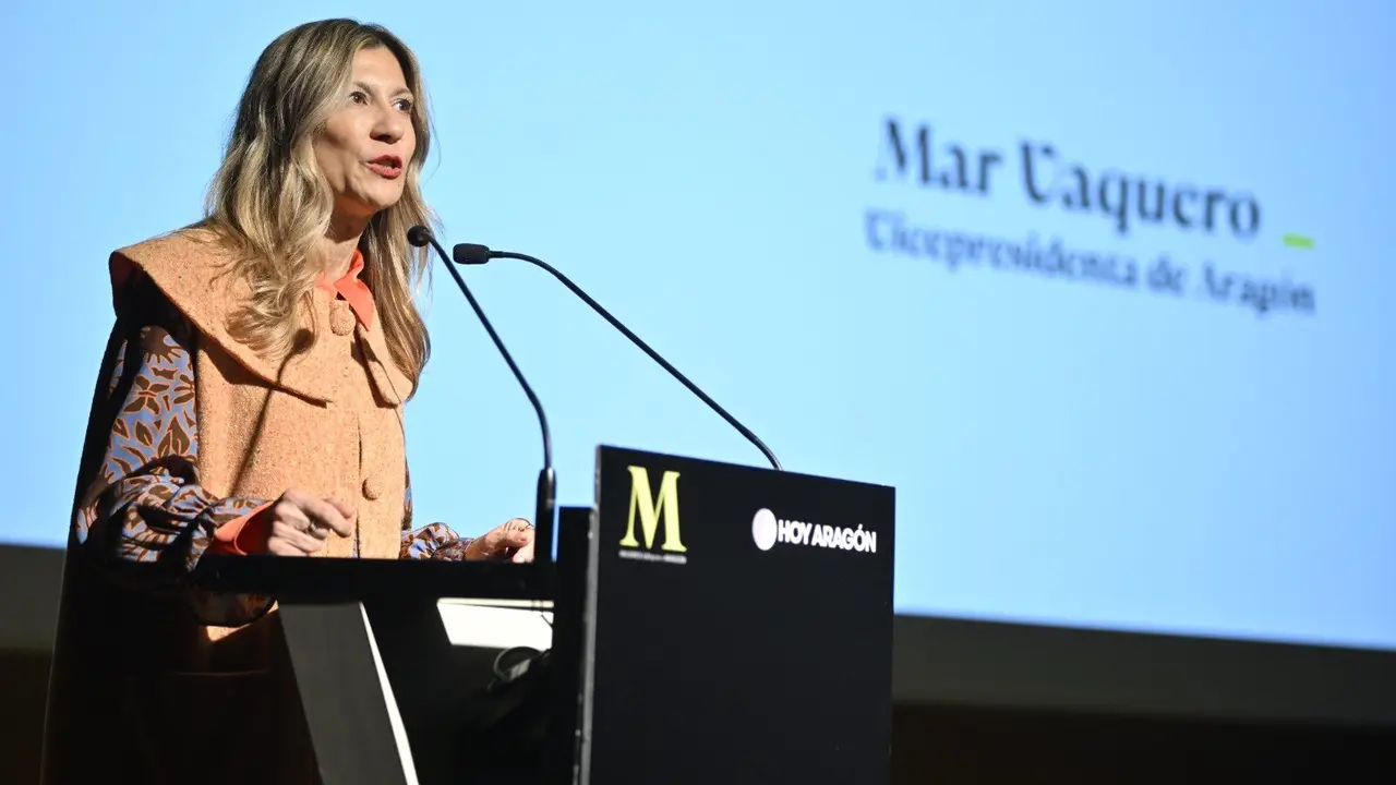 La vicepresidenta del Gobierno aragon&eacute;s, Mar Vaquero./ Marcos Cebri&aacute;n