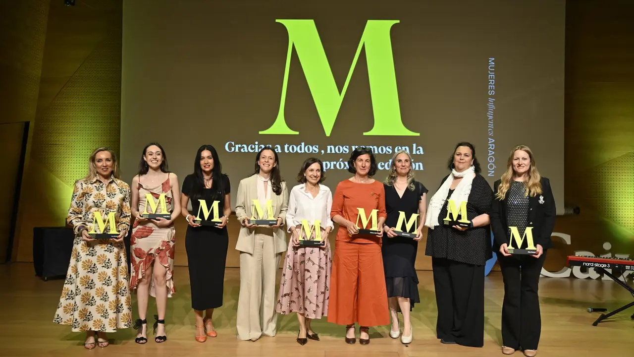 Ganadoras premios Mujeres Influyentes de Arag&oacute;n