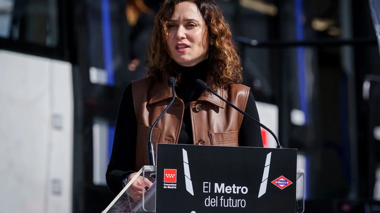 La presidenta de la Comunidad de Madrid, Isabel D&iacute;az Ayuso