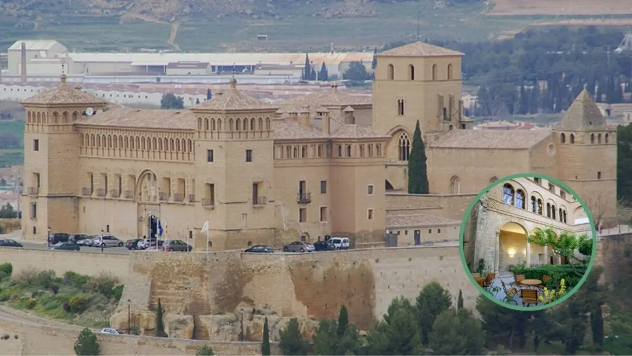 Ni Loarre ni la Ciudadela el castillo de Arag&oacute;n que parece sacado de Disney