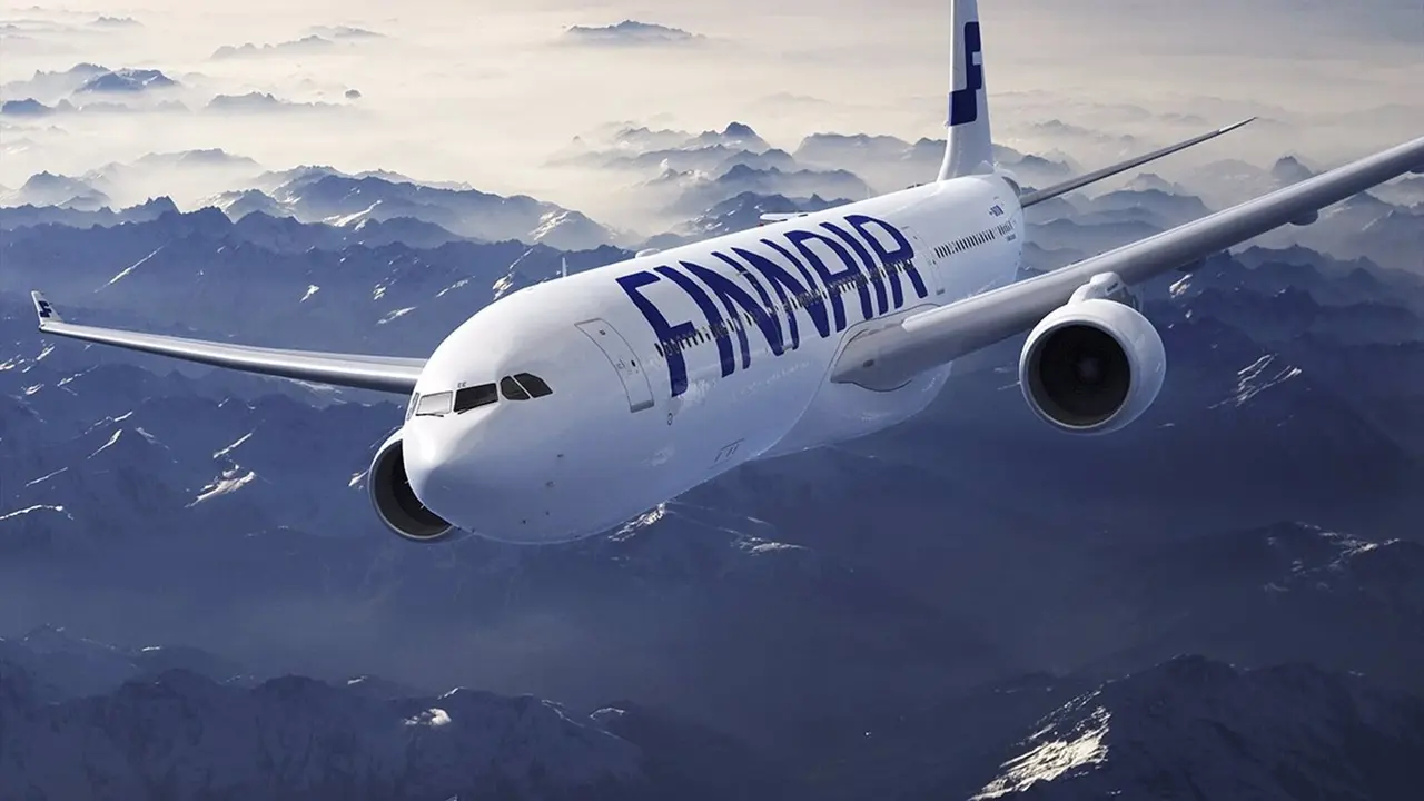 Avi&oacute;n de Finnair. / FINNAIR