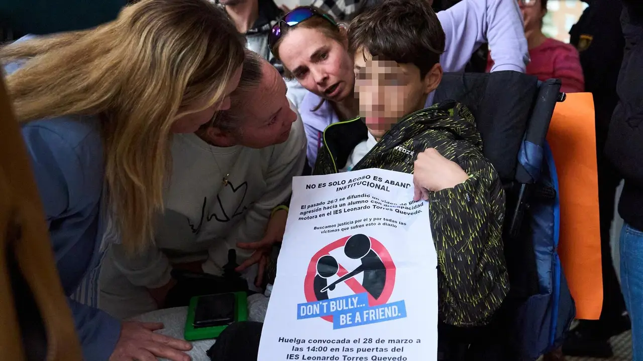 Archivo - Antonio, el joven con par&aacute;lisis cerebral que sufri&oacute; bullying por parte de cuatro alumnos - Juanma Serrano - Europa Press - Archivo
