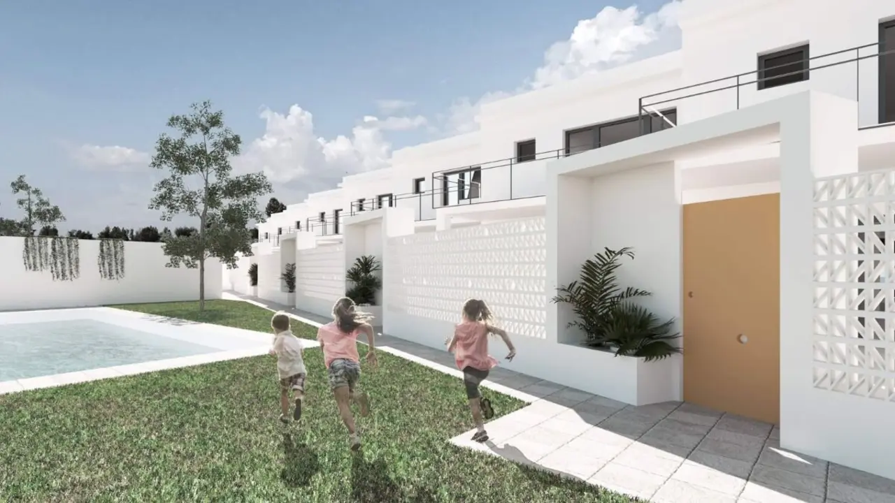 Zona com&uacute;n en Residencial Gu&iacute;a-Real, en Pastriz. / PAC17