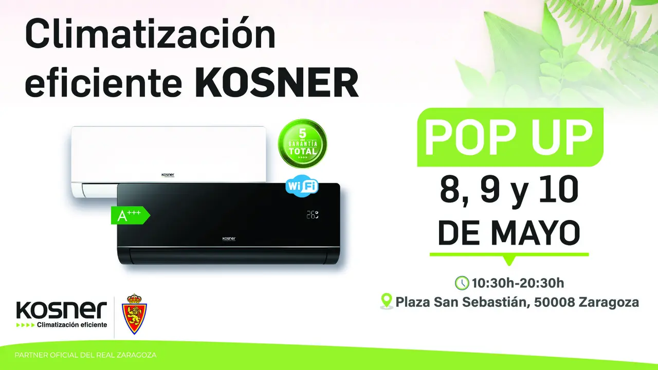 Pop Up Kosner en Zaragoza