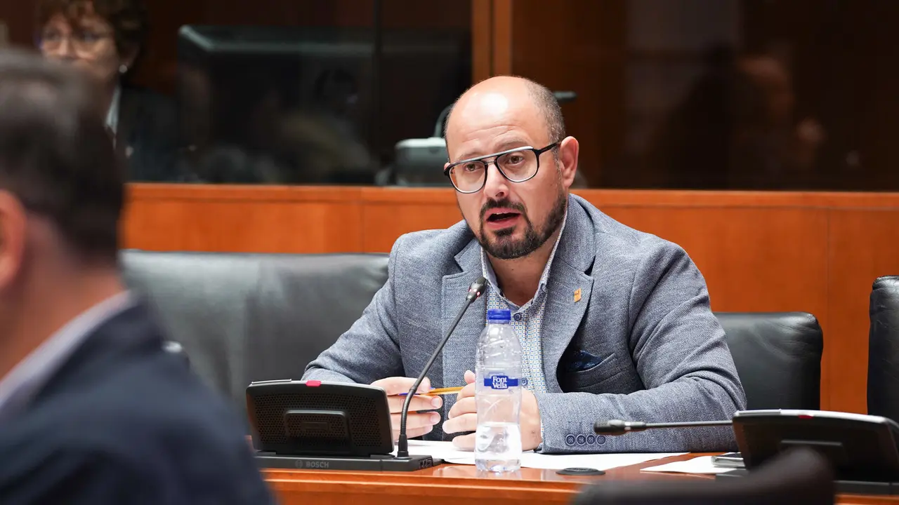 El diputado del PAR en las Cortes, Alberto Izquierdo