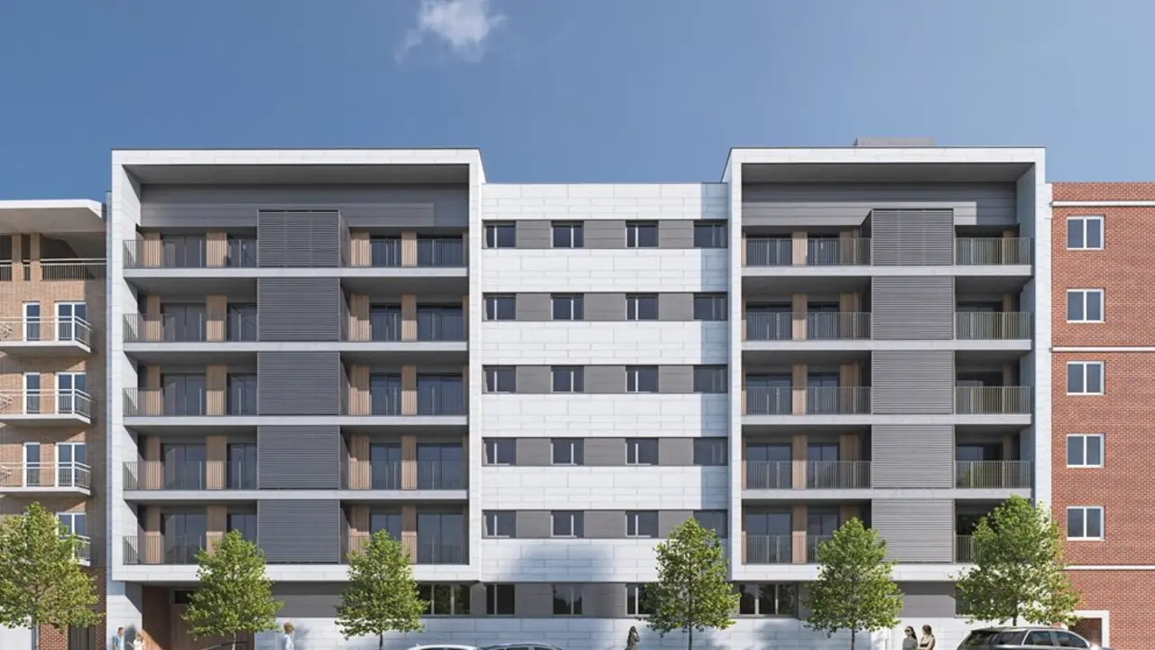 Residencial Puente del Pilar: obra nueva a un paso de la Plaza del Pilar / Grupo Plaza 14