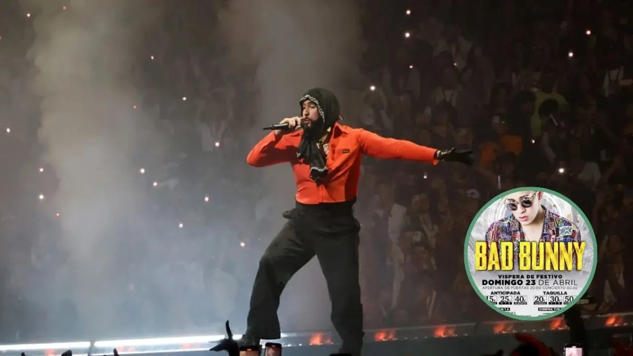 Concierto de Bad Bunny en Casetas
