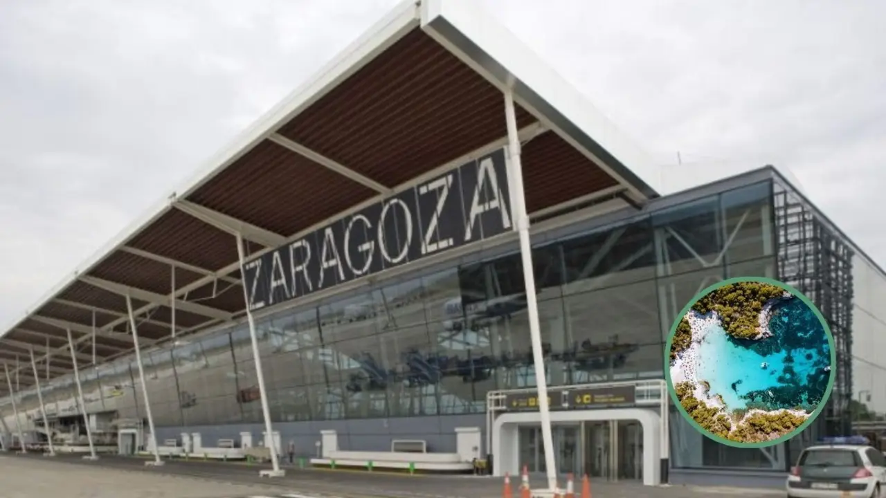 Todos los vuelos directos desde el Aeropuerto de Zaragoza