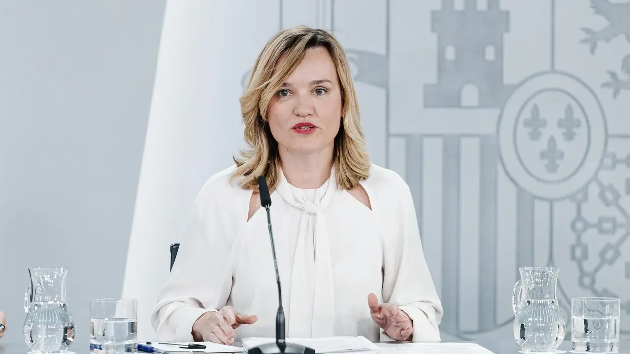 La ministra de Educaci&oacute;n, FP y Deportes y portavoz del Gobierno, Pilar Alegr&iacute;a. / EP