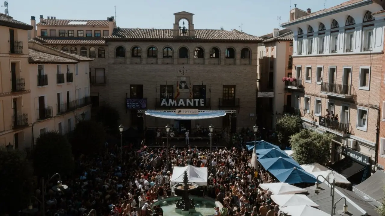 Una edici&oacute;n anterior del festival Amante, en Borja.