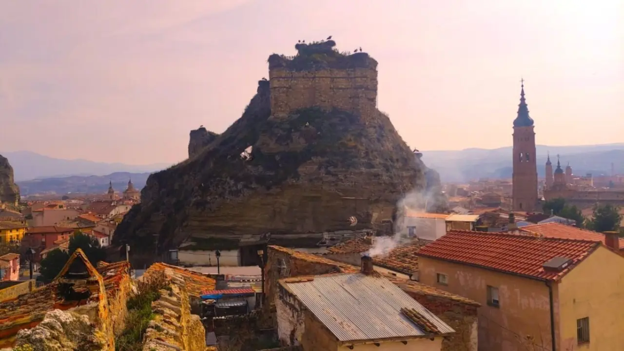 El Castillo de Do&ntilde;a Martina, en Calatayud.
