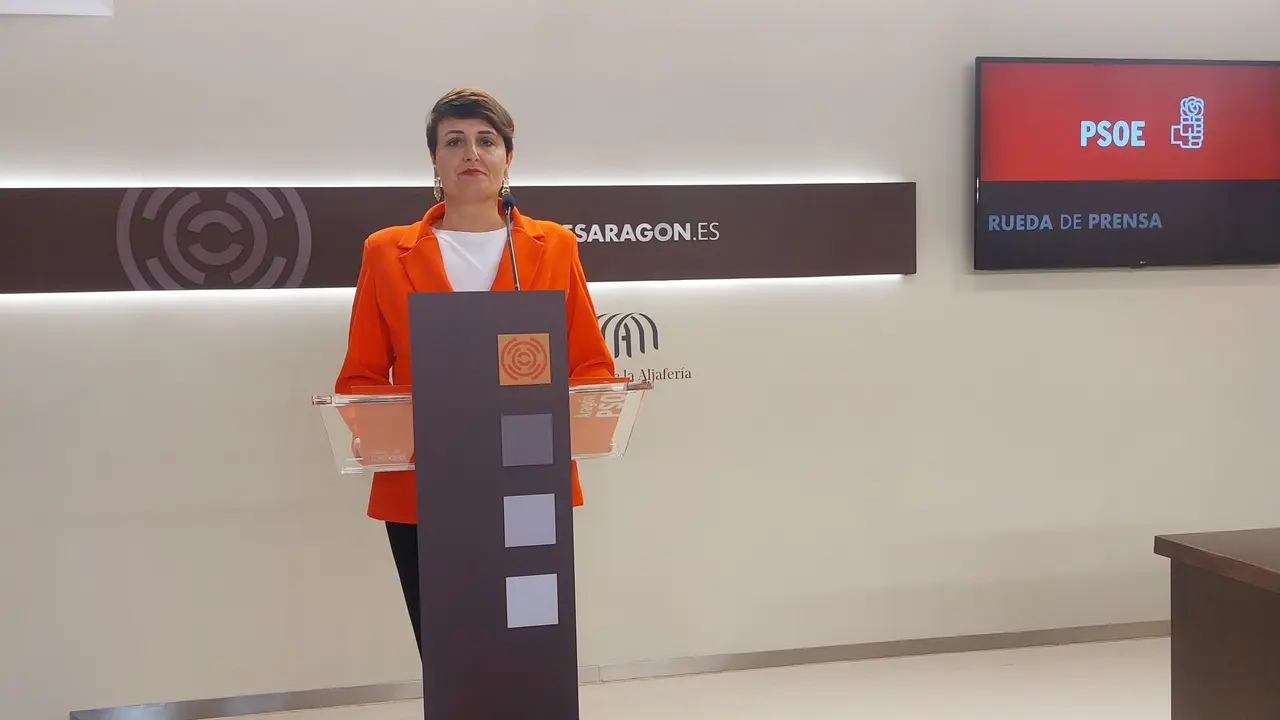 La portavoz adjunta del PSOE en las Cortes, Leticia Soria