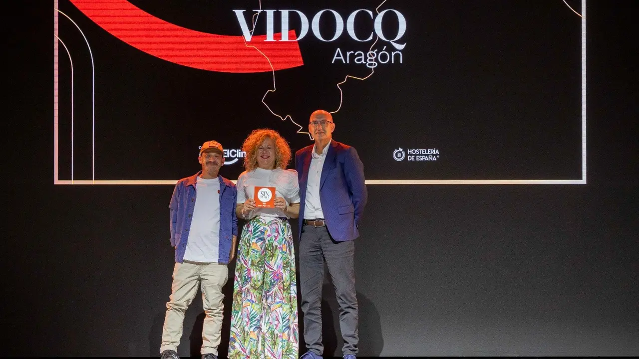 Entrega del premio a Vidocq.