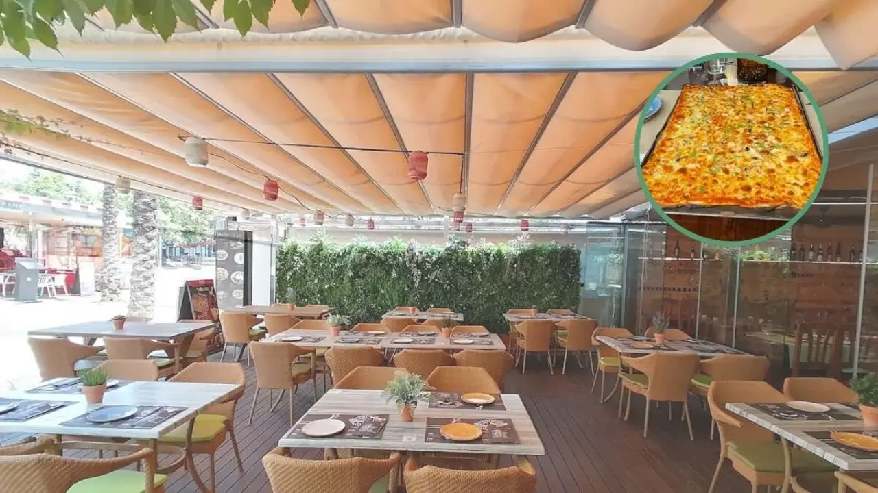 Est&aacute; en pleno centro de Salou y lo que triunfa son sus pizzas de 1 metro