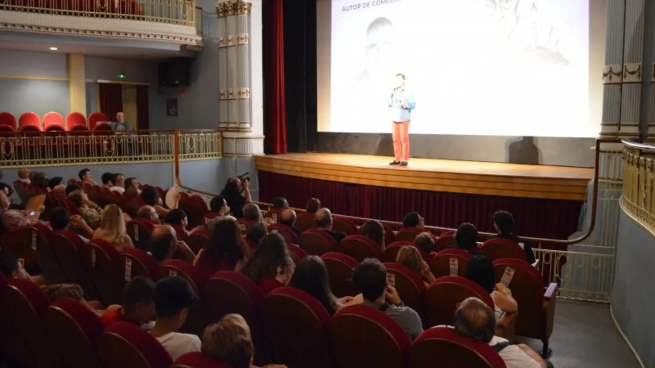 Fotograf&iacute;a de una edici&oacute;n anterior del festival. / Festival de Cine de Comedia de Tarazona