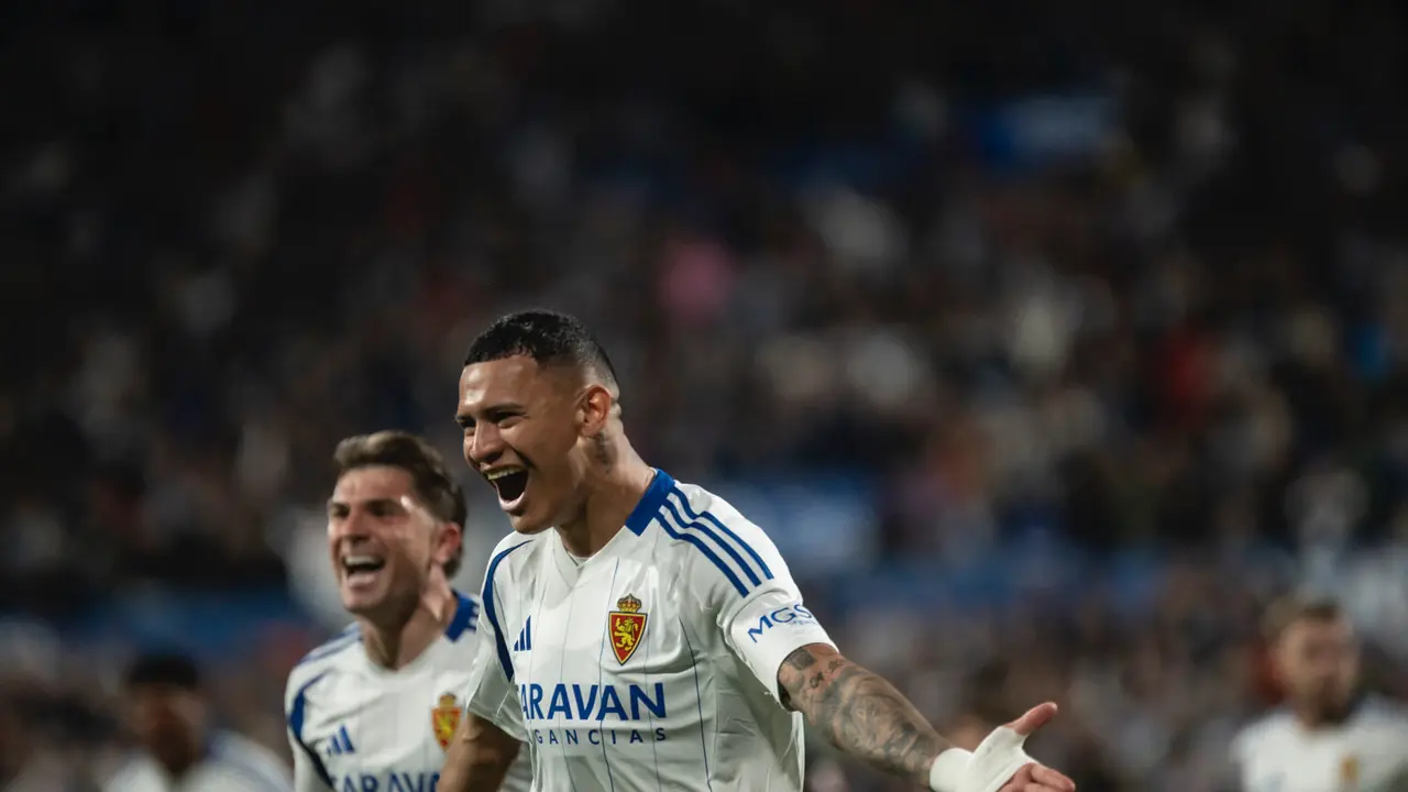 KERVIN ARRIAGA CON EL REAL ZARAGOZA / MARCOS CEBRI&Aacute;N
