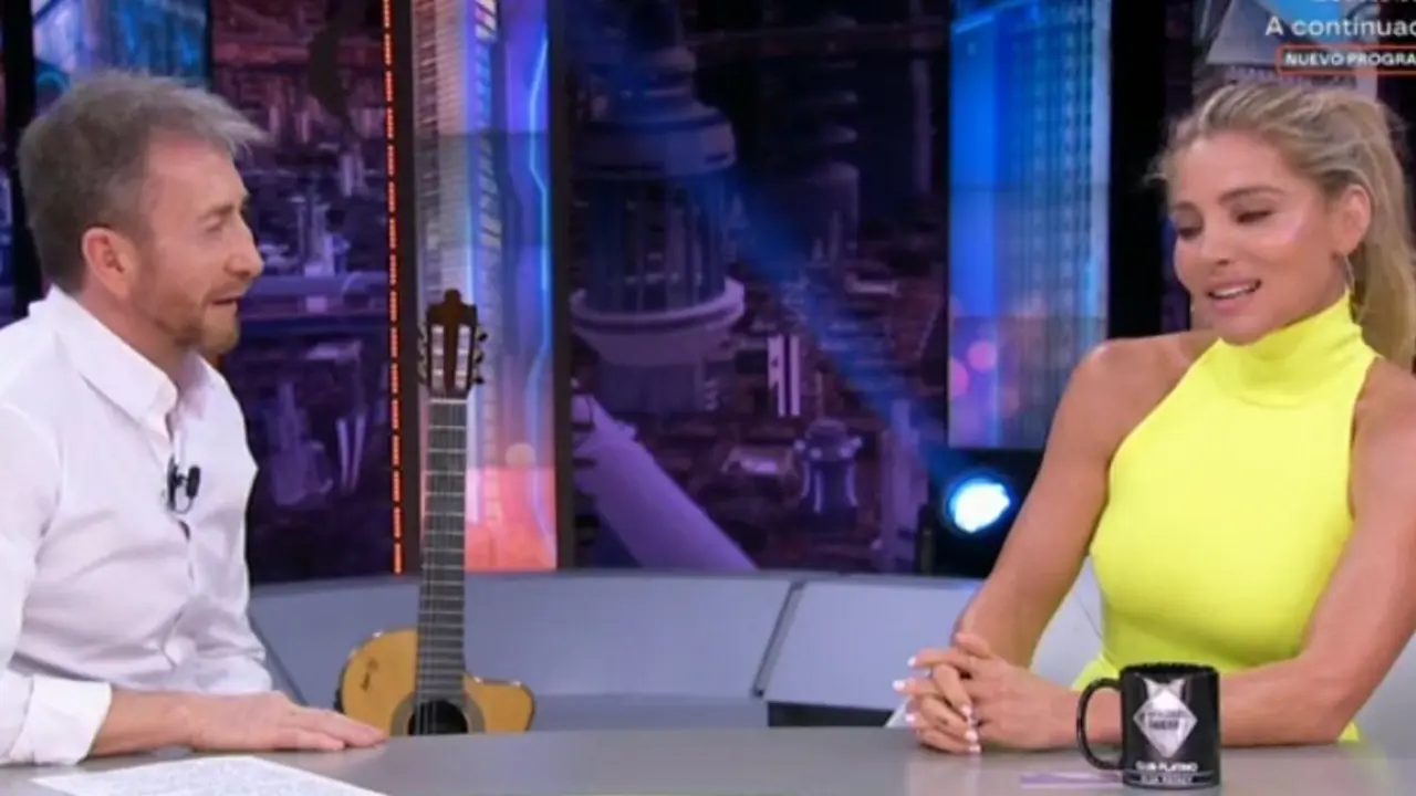 Elsa Patiky y Pablo Motos en el Hormiguero / V&iacute;a Antena3