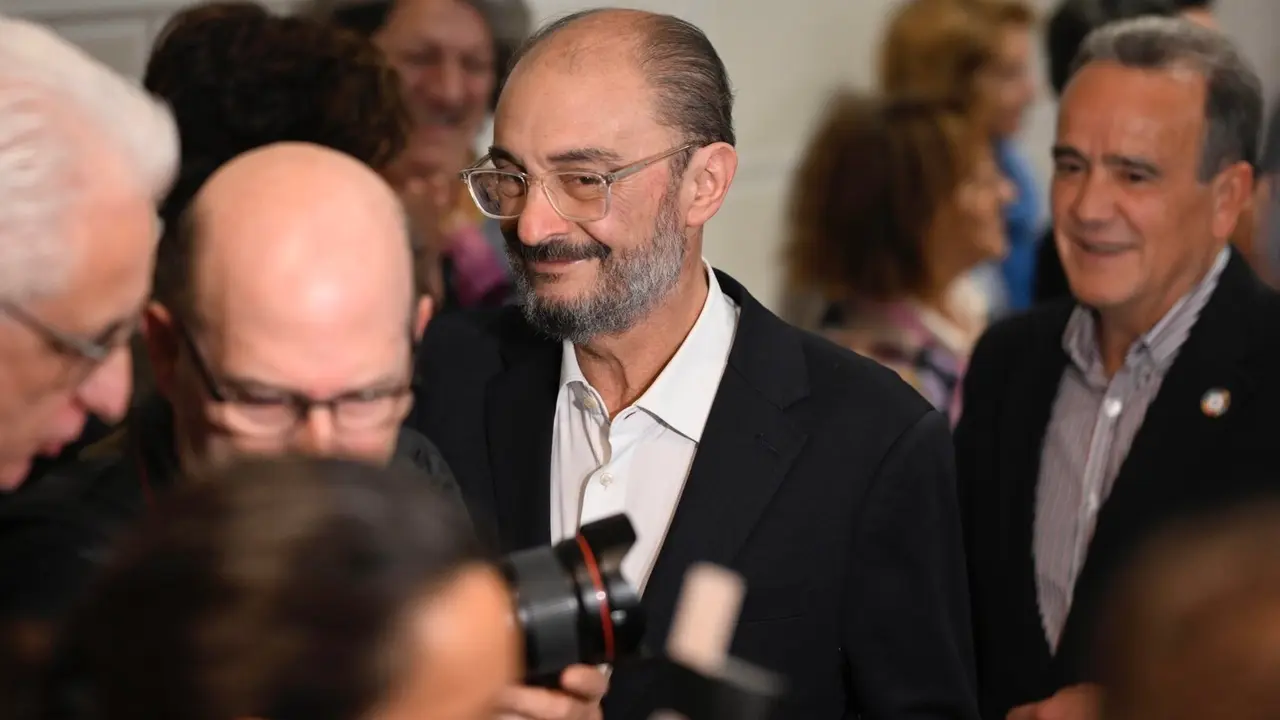 El expresidente aragon&eacute;s, Javier Lamb&aacute;n