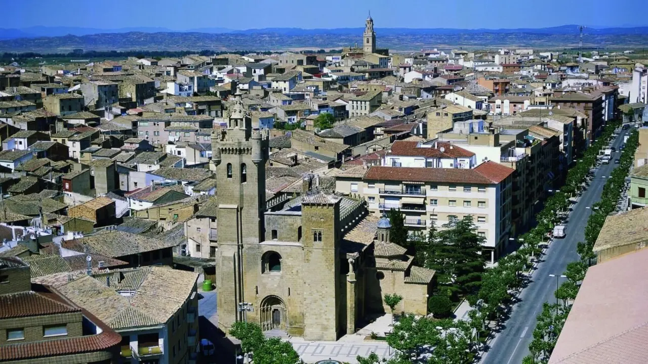 Panor&aacute;mica de Ejea de los Caballeros.