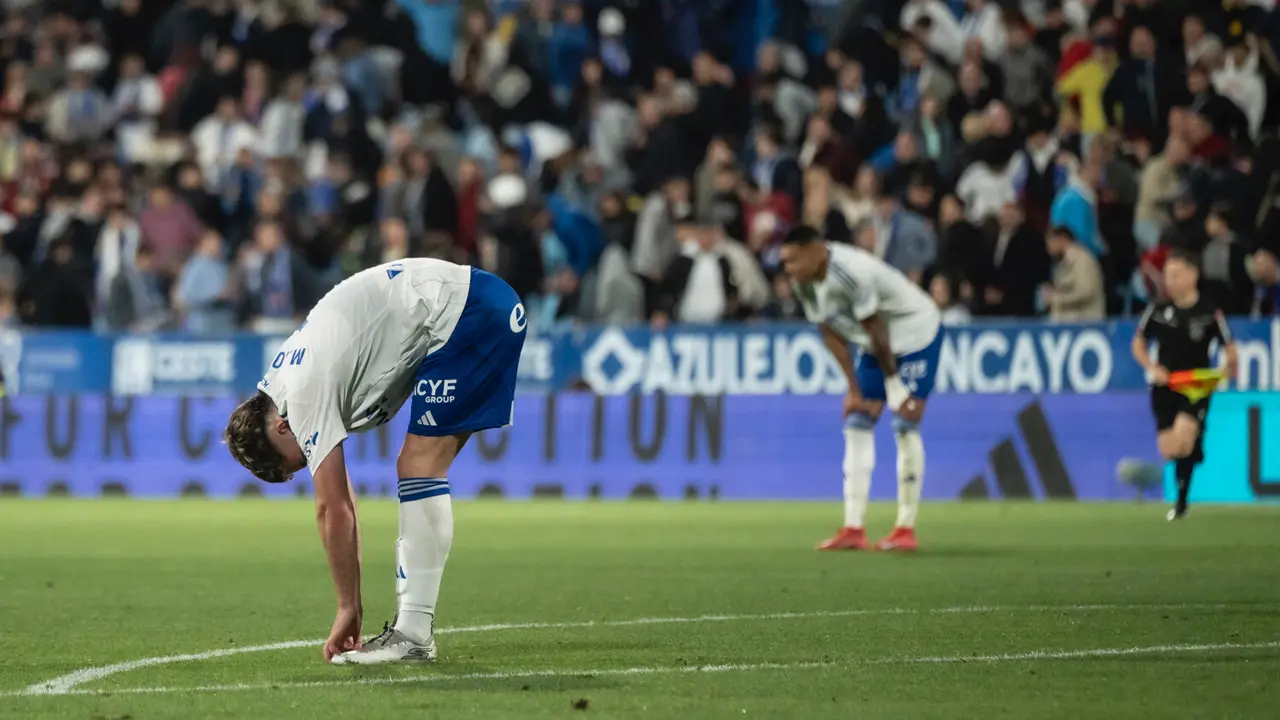 Jugadores del Real Zaragoza / MARCOS CEBRI&Aacute;N