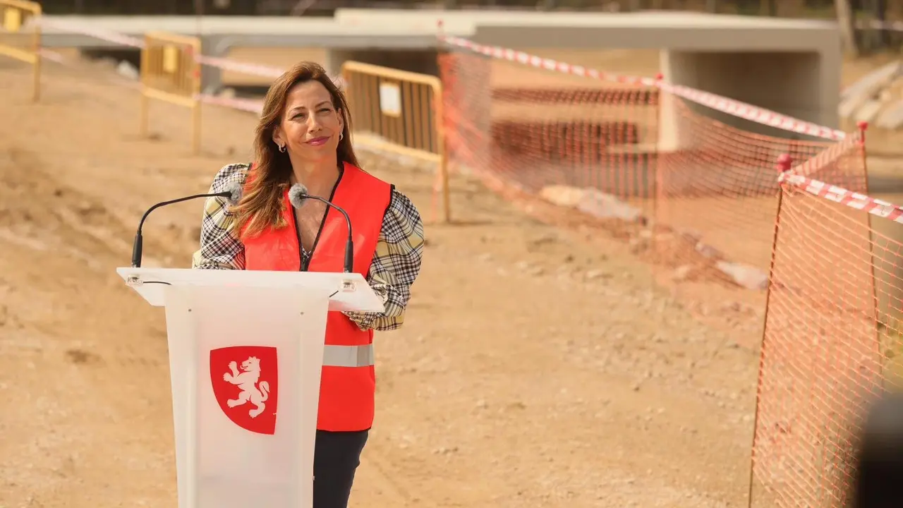 La alcaldesa de Zaragoza, Natalia Chueca, ha visitado la evoluci&oacute;n de los trabajos.