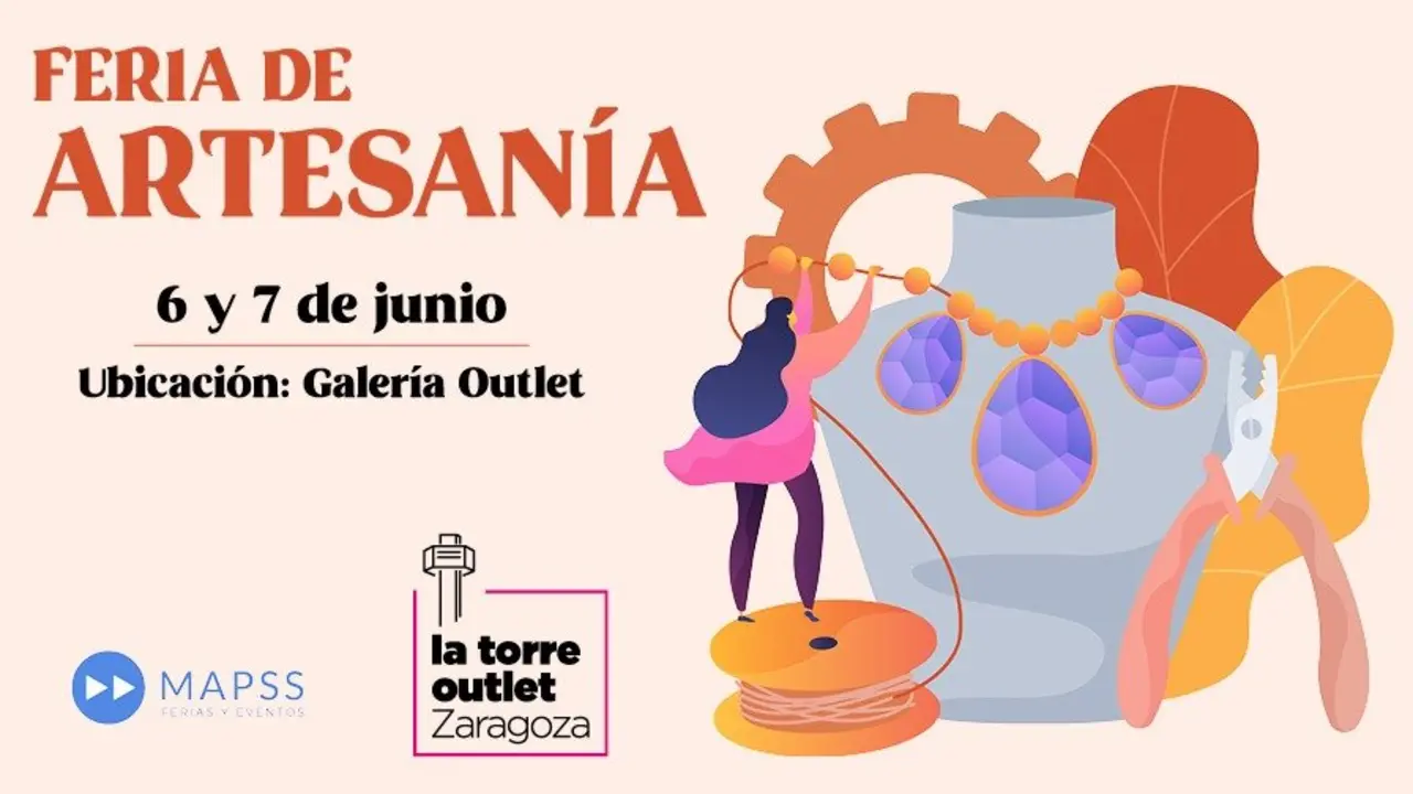 Feria de artesan&iacute;a en La Torre Outlet