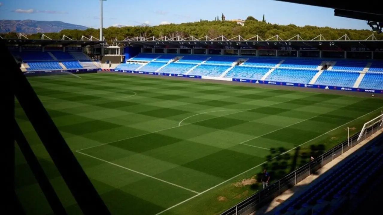Estadio de El Alcoraz.