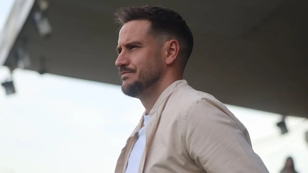Sergi Guill&oacute; durante un encuentro con el M&eacute;rida / AD M&eacute;rida