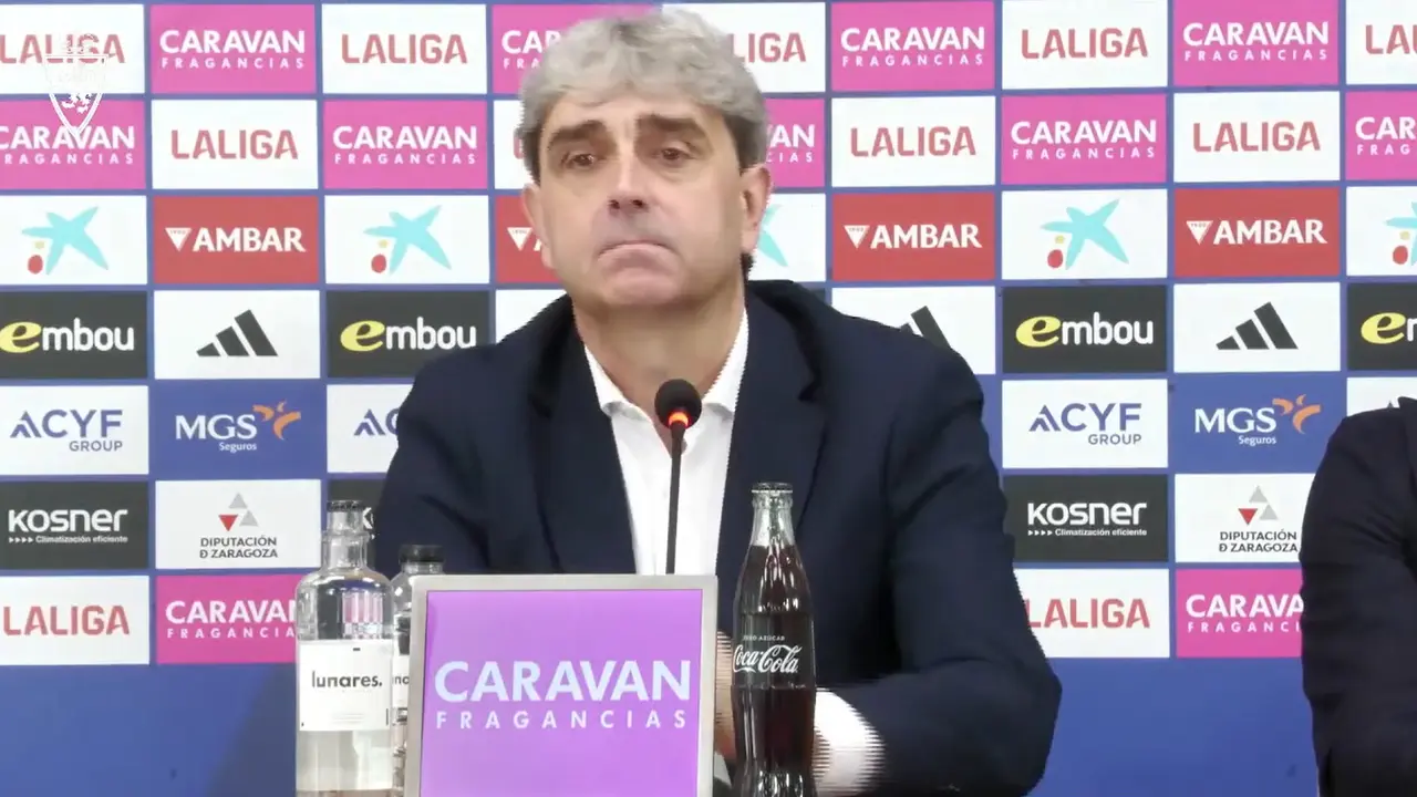 Txema Indias, director deportivo del Real Zaragoza / Real Zaragoza