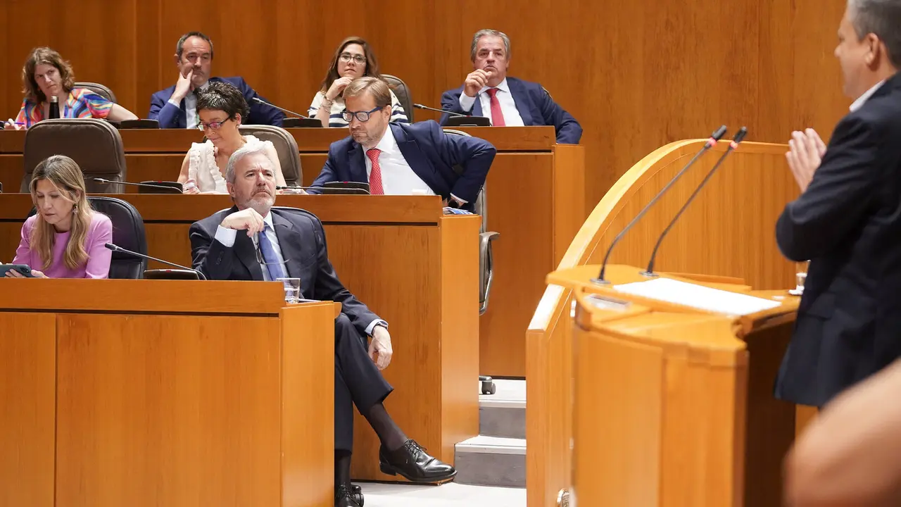 Pleno de este jueves en las Cortes de Arag&oacute;n