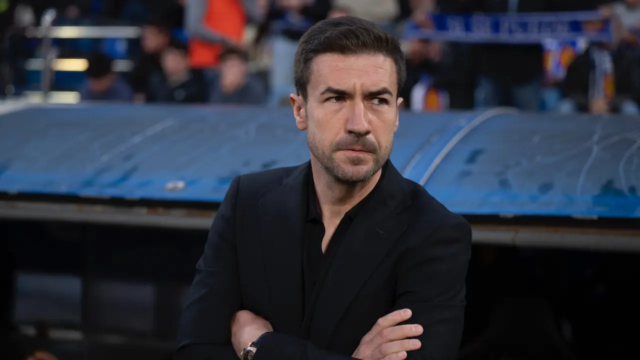 Gabi con el Real Zaragoza / MARCOS CEBRI&Aacute;N
