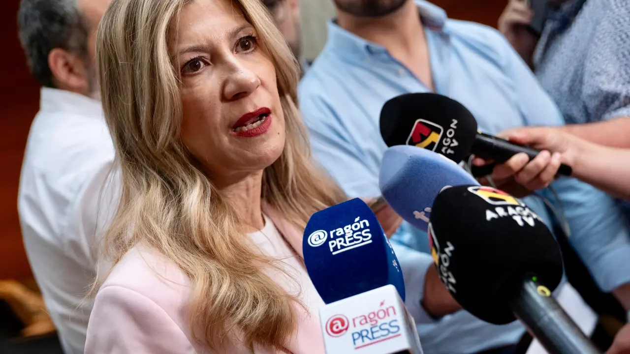 La vicepresidenta del Gobierno aragon&eacute;s, Mar Vaquero