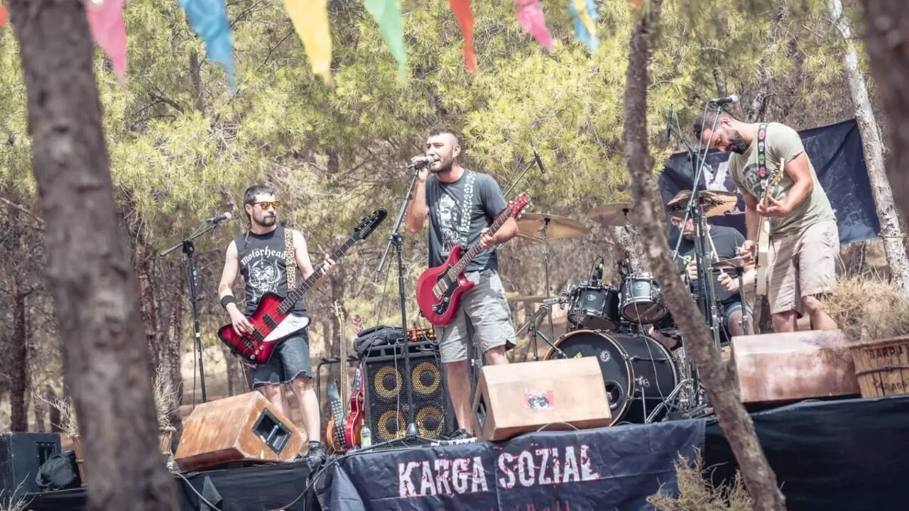 Imagen de archivo de una edici&oacute;n anterior del Festival Godina, en La Almunia.