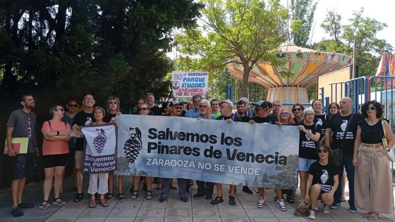 Concentracion de la Plataforma Salvemos los Pinares de Venecia
- LA PLATAFORMA SALVEMOS LOS PINARES DE VENECIA
