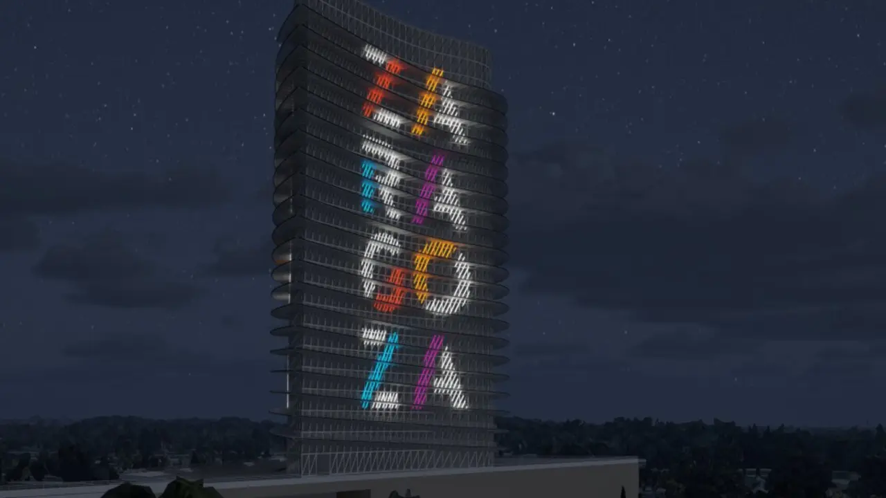 La Expo de Zaragoza se convierte en plat&oacute; de cine