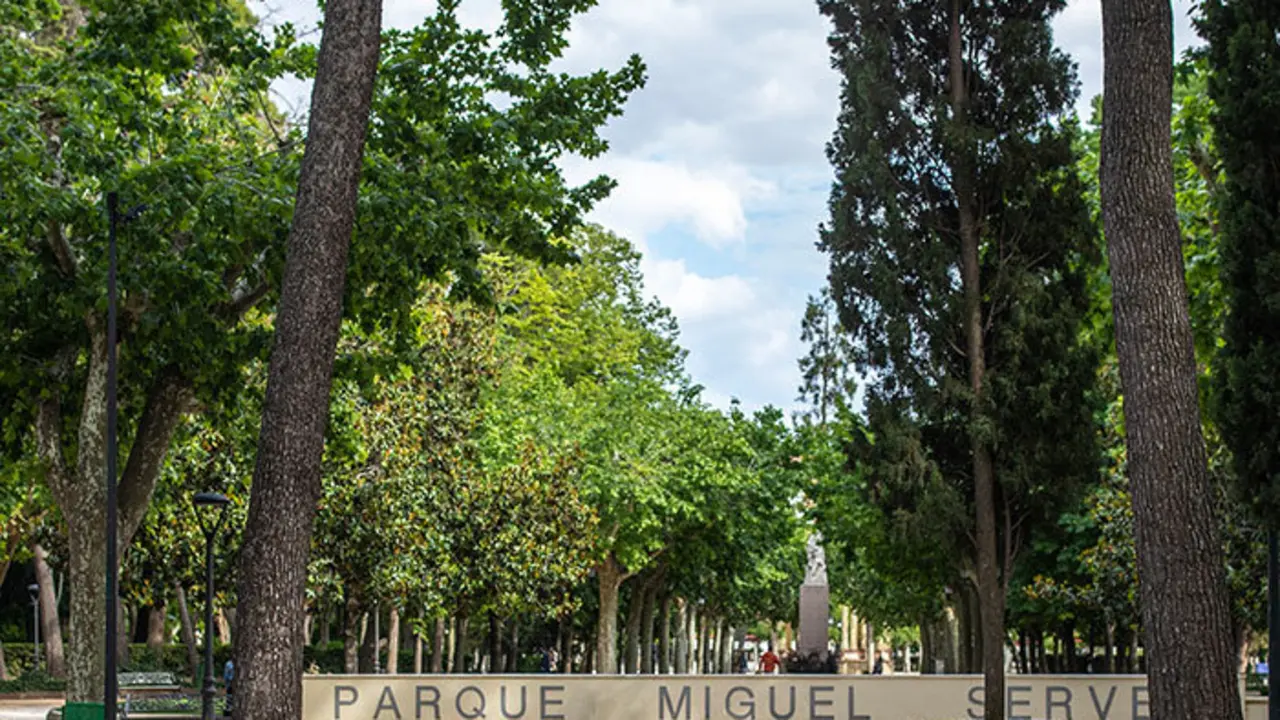 Parque Miguel Servet. / AYUNTAMIENTO DE HUESCA