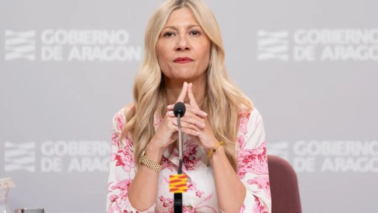Mar Vaquero, vicepresidenta segunda del Gobierno de Arag&oacute;n / DGA