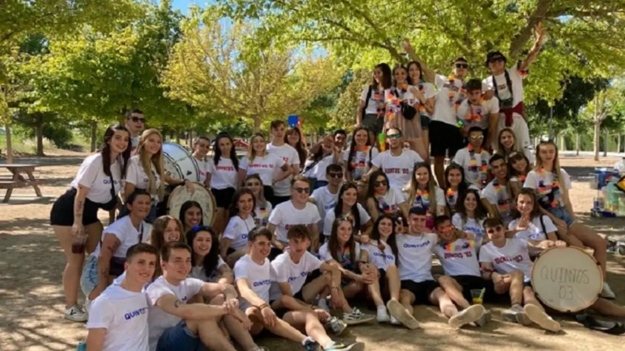 Imagen de archivo de las fiestas de la juventud de Pedrola.