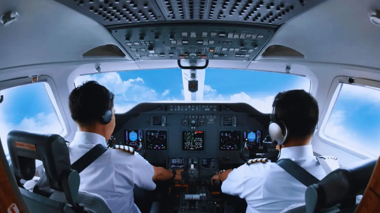Pilotos de avi&oacute;n ./ Air Horizont