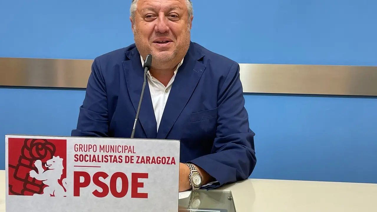 El exportavoz adjunto del PSOE en el Ayuntamiento de Zaragoza, Alfonso G&oacute;mez / EP